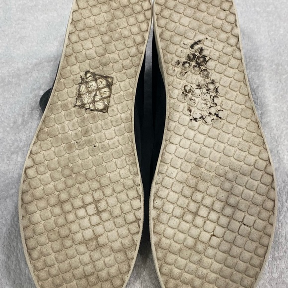 Women’s Dolce Vita Dark Gray Step-in Suede Snakeskin Trim Ankle Booties Boots 9M - Picture 9 of 12